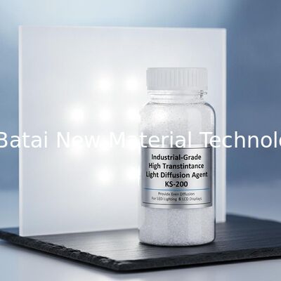 산업용 고전도 빛 확산 물질 KS-200 LED 조명 및 LCD 디스플레이에 균일 확산을 제공합니다