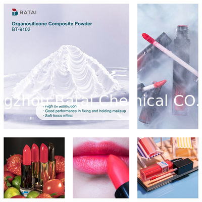 비닐 디메티콘/메티콘 실스스키오잔 크로스 폴리머 BT-9102 오르가노실리콘 복합 분말 고체 흰 분말 8.0 ~ 12.0μm 화장품용