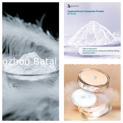 비닐 디메티콘/메티콘 실스스키오잔 크로스 폴리머 BT-9102 오르가노실리콘 복합 분말 고체 흰 분말 8.0 ~ 12.0μm 화장품용