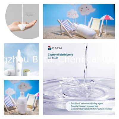 Refractive Index 1.41-1.42 Caprylyl Methicone Essential Skin Care Ingredients for Enhanced Refractive Performance