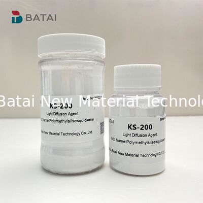 산업용 빛 확산 물질 KS-200: 우수한 빛 균일성을 위해> 92% 높은 송출도를 달성