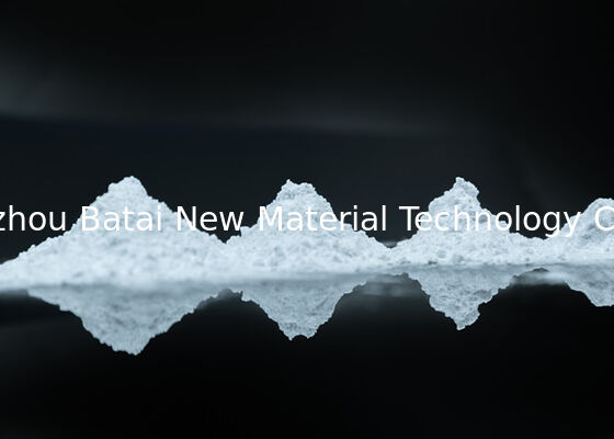 흰색 가루 빛 분산 물질